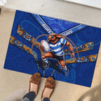 NSW Blues Rubber Doormat Mascot Rugby League