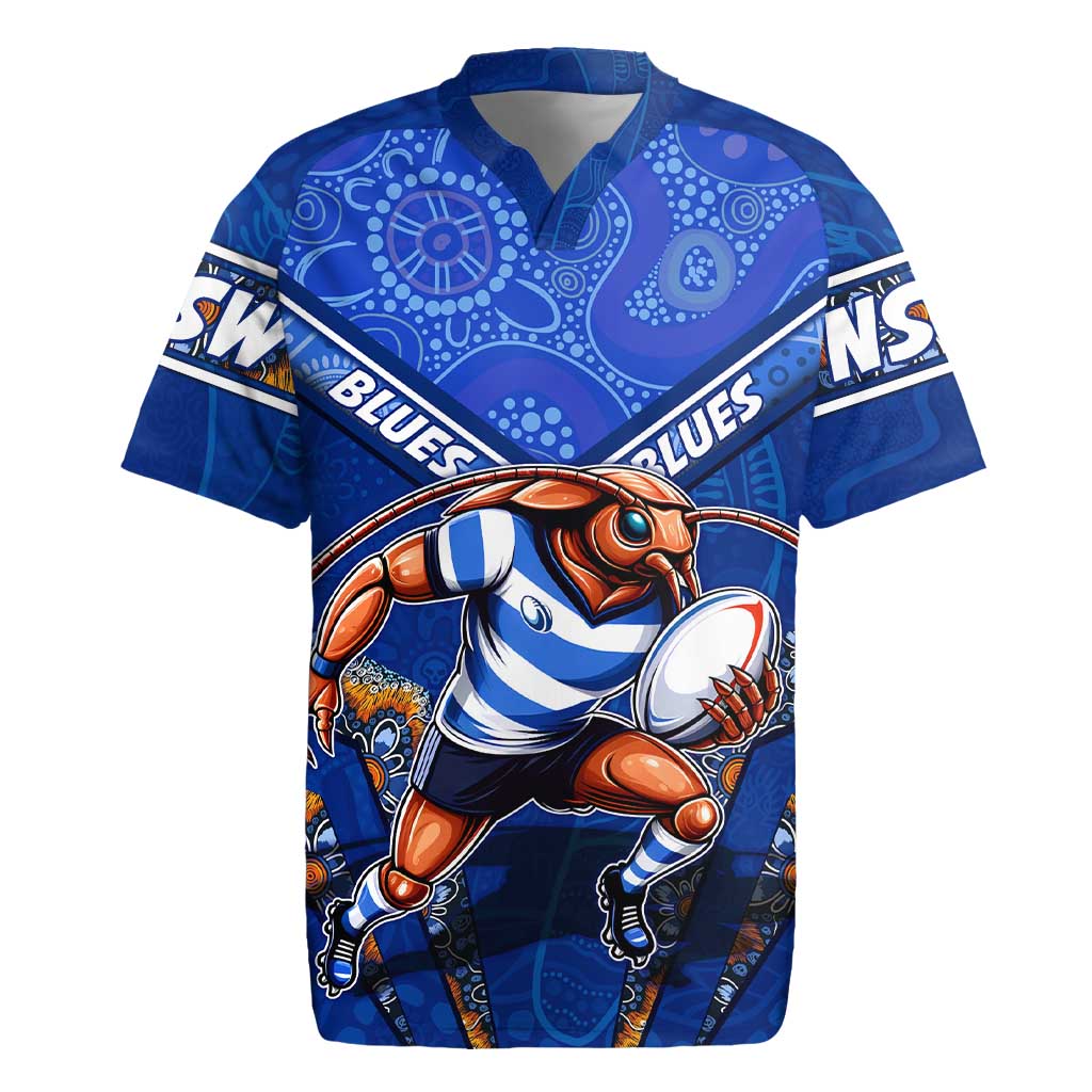 Personalised NSW Blues Rugby Jersey Mascot Rugby League