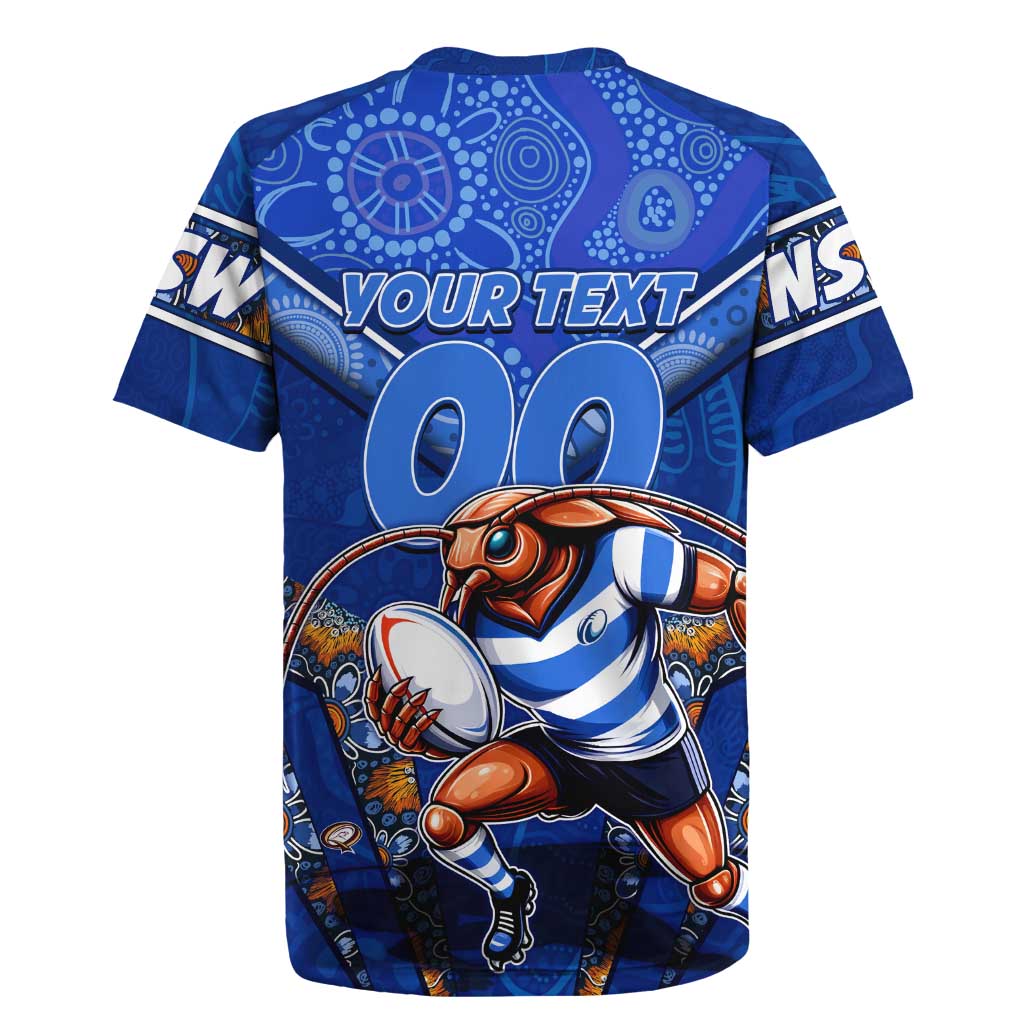 Personalised NSW Blues Rugby Jersey Mascot Rugby League