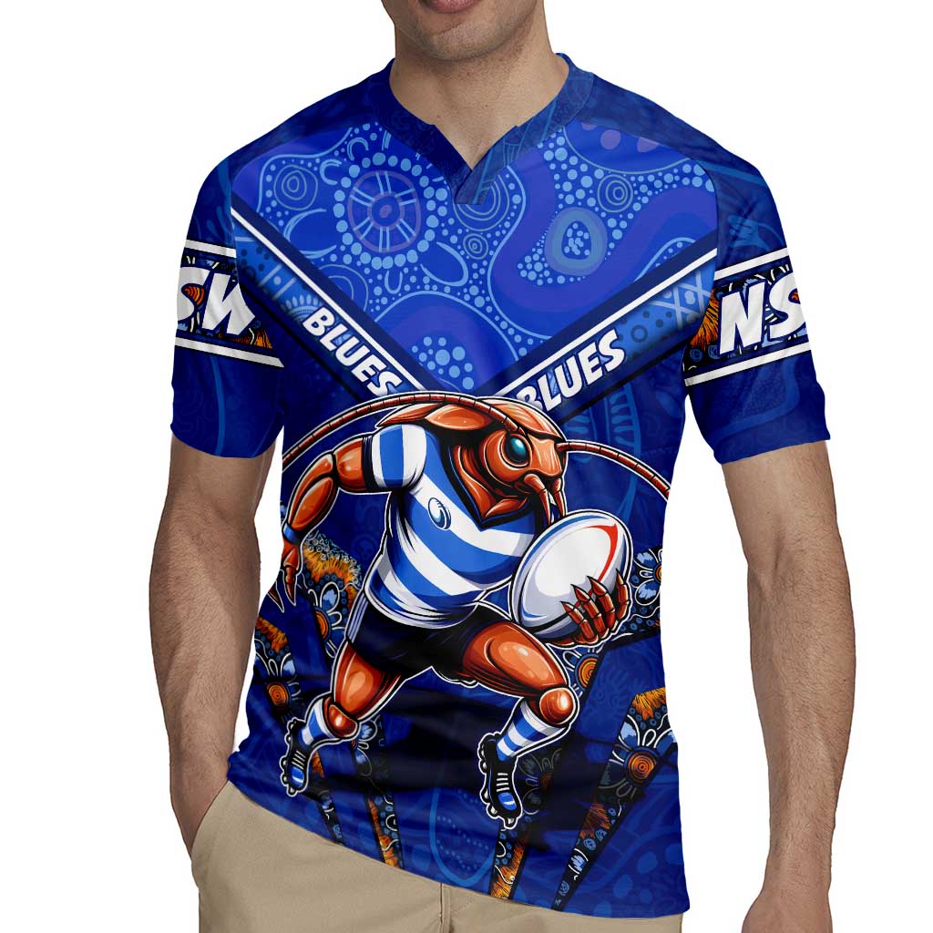 Personalised NSW Blues Rugby Jersey Mascot Rugby League