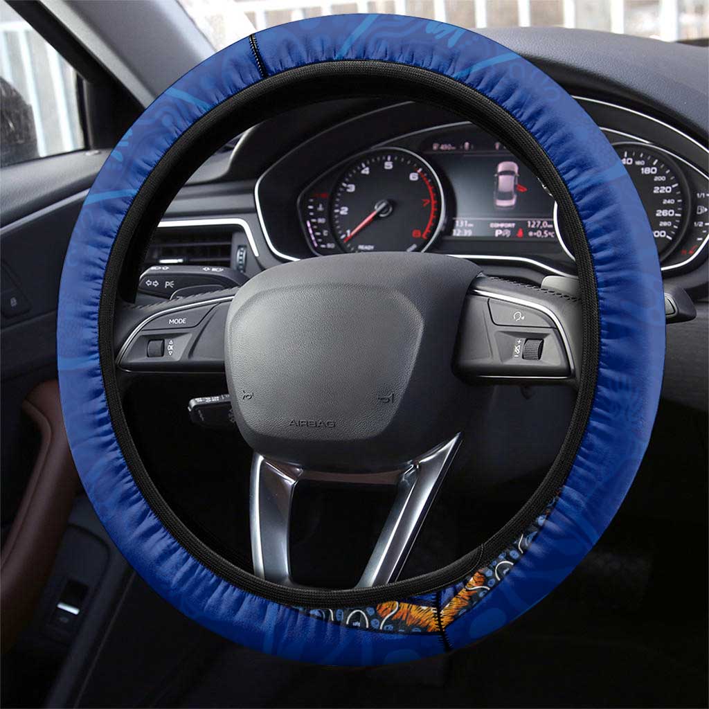 NSW Blues Steering Wheel Cover Mascot Rugby League