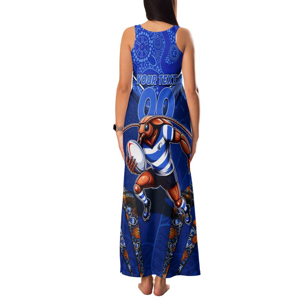 Personalised NSW Blues Tank Maxi Dress Mascot Rugby League