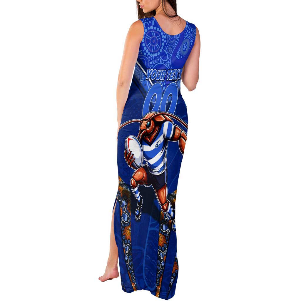 Personalised NSW Blues Tank Maxi Dress Mascot Rugby League