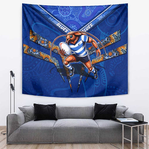 NSW Blues Tapestry Mascot Rugby League