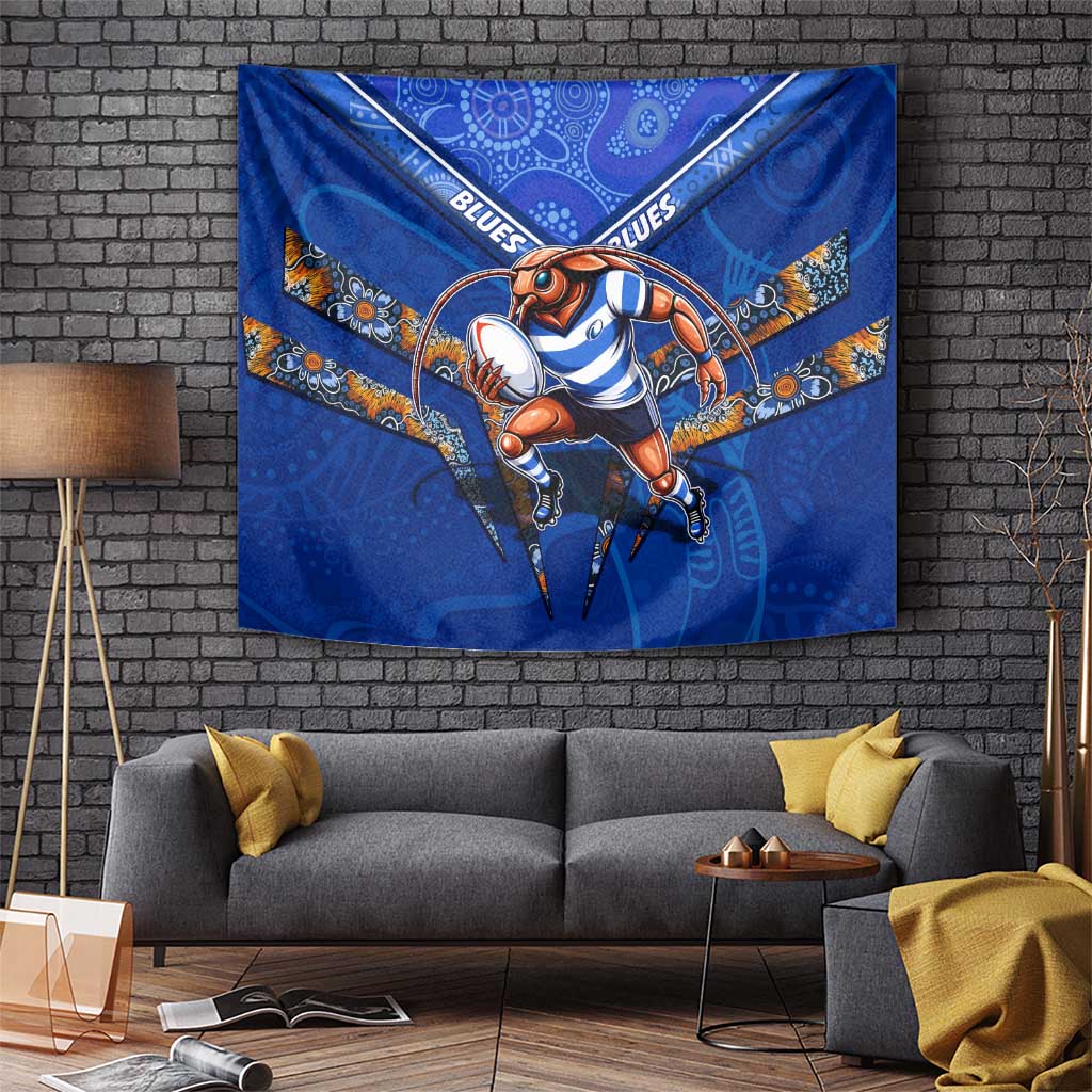 NSW Blues Tapestry Mascot Rugby League