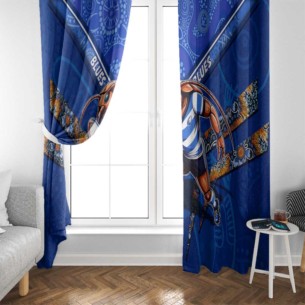 NSW Blues Window Curtain Mascot Rugby League
