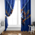 NSW Blues Window Curtain Mascot Rugby League