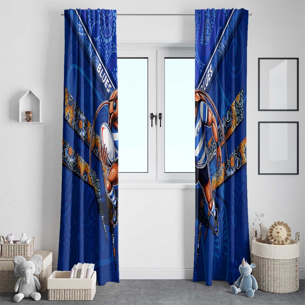 NSW Blues Window Curtain Mascot Rugby League
