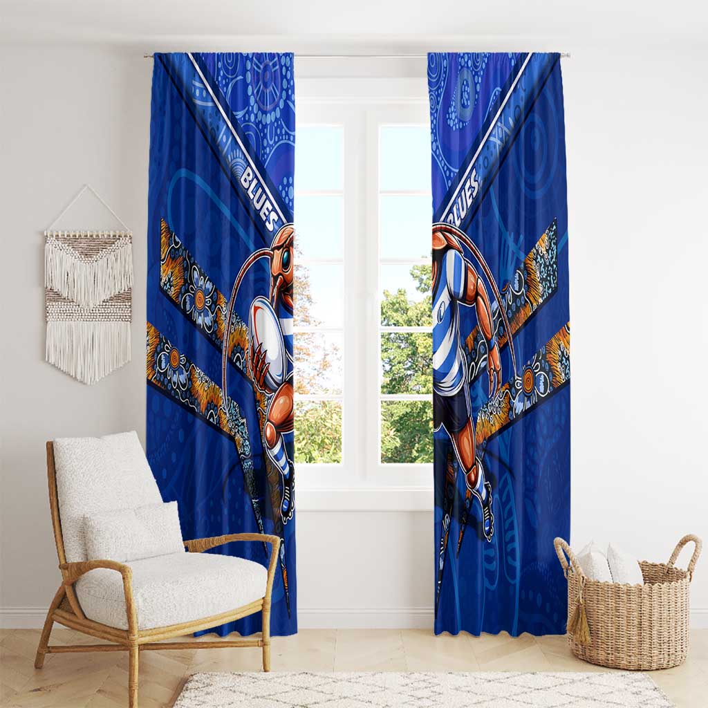 NSW Blues Window Curtain Mascot Rugby League