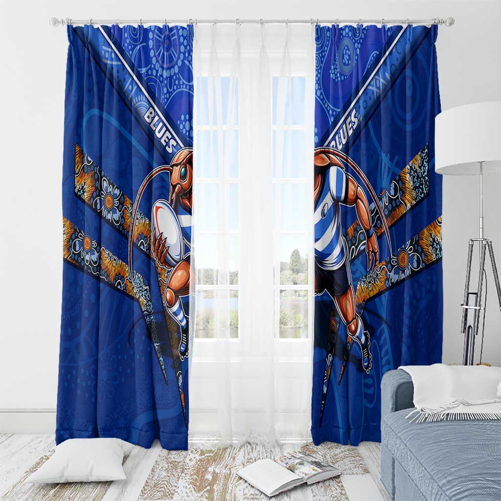 NSW Blues Window Curtain Mascot Rugby League