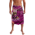 Personalized QLD Rugby League Lavalava Maroons Aboriginal Art