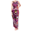 Personalized QLD Rugby League Tank Maxi Dress Maroons Aboriginal Art