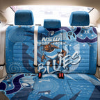 Personalized NSW Rugby League Back Car Seat Cover Blues Mascot Indigenous
