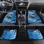 Personalized NSW Rugby League Car Mats Blues Mascot Indigenous