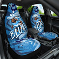 Personalized NSW Rugby League Car Seat Cover Blues Mascot Indigenous