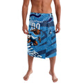 Personalized NSW Rugby League Lavalava Blues Mascot Indigenous