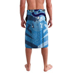 Personalized NSW Rugby League Lavalava Blues Mascot Indigenous