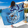 Personalized NSW Rugby League Sarong Blues Mascot Indigenous
