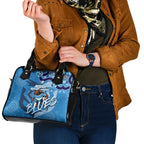 Personalized NSW Rugby League Shoulder Handbag Blues Mascot Indigenous
