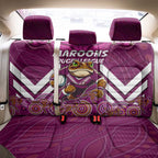 Custom Maroons Cane Toad Back Car Seat Cover Queensland Rugby
