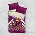 Custom Maroons Cane Toad Bedding Set Queensland Rugby
