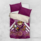 Custom Maroons Cane Toad Bedding Set Queensland Rugby