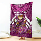Custom Maroons Cane Toad Blanket Queensland Rugby