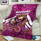 Custom Maroons Cane Toad Blanket Queensland Rugby
