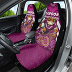 Custom Maroons Cane Toad Car Seat Cover Queensland Rugby