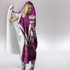 Custom Maroons Cane Toad Hooded Blanket Queensland Rugby