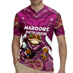 Custom Maroons Cane Toad Rugby Jersey Queensland Rugby