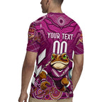 Custom Maroons Cane Toad Rugby Jersey Queensland Rugby