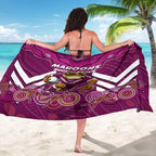 Custom Maroons Cane Toad Sarong Queensland Rugby