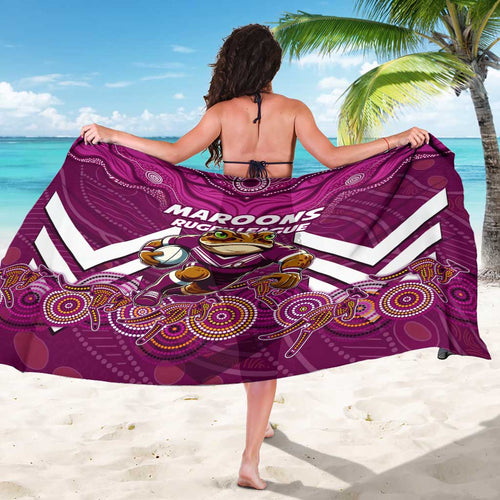 Custom Maroons Cane Toad Sarong Queensland Rugby