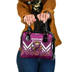 Custom Maroons Cane Toad Shoulder Handbag Queensland Rugby
