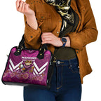 Custom Maroons Cane Toad Shoulder Handbag Queensland Rugby