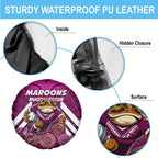 Custom Maroons Cane Toad Spare Tire Cover Queensland Rugby