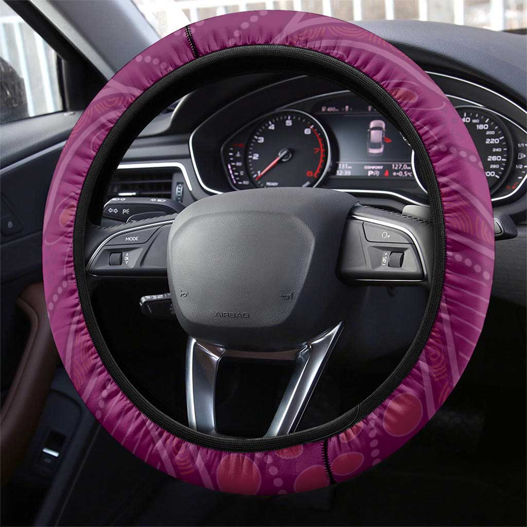 Custom Maroons Cane Toad Steering Wheel Cover Queensland Rugby