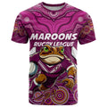 Custom Maroons Cane Toad T Shirt Queensland Rugby