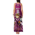 Custom Maroons Cane Toad Tank Maxi Dress Queensland Rugby