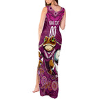 Custom Maroons Cane Toad Tank Maxi Dress Queensland Rugby