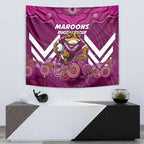 Custom Maroons Cane Toad Tapestry Queensland Rugby