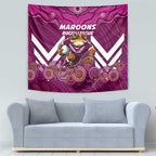 Custom Maroons Cane Toad Tapestry Queensland Rugby