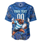 Custom Blues Cockroaches Baseball Jersey New South Wales Rugby