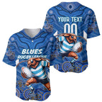 Custom Blues Cockroaches Baseball Jersey New South Wales Rugby
