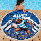 Custom Blues Cockroaches Beach Blanket New South Wales Rugby