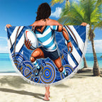 Custom Blues Cockroaches Beach Blanket New South Wales Rugby