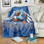 Custom Blues Cockroaches Blanket New South Wales Rugby