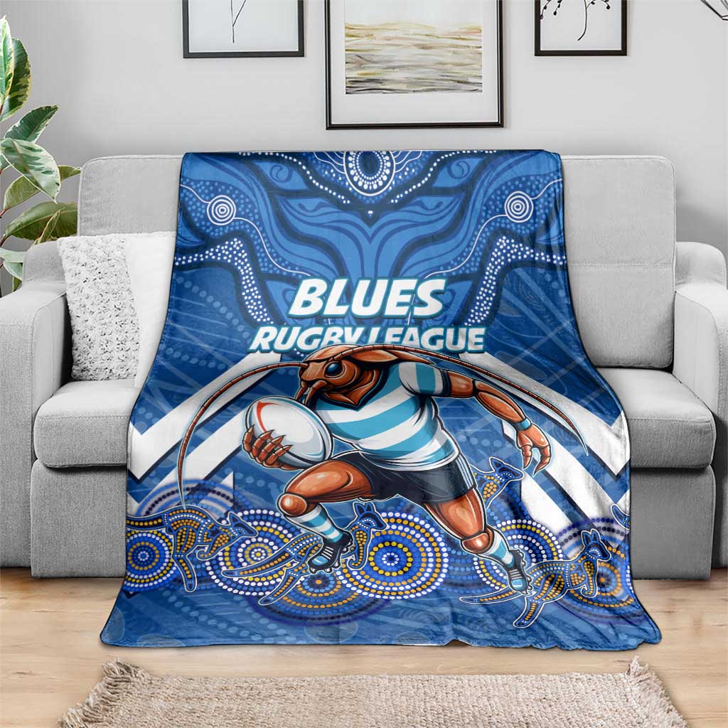 Custom Blues Cockroaches Blanket New South Wales Rugby