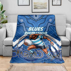 Custom Blues Cockroaches Blanket New South Wales Rugby